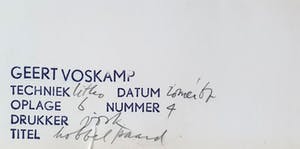 Geert Voskamp - Hobbelpaard (kleine oplage) kopen? Bied vanaf 35!