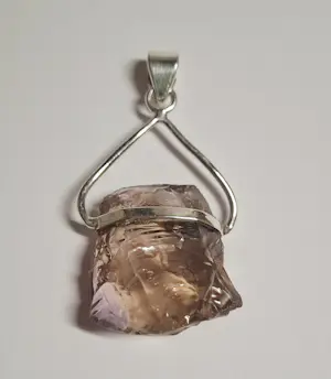 Nieuwe zilveren prachtige hanger  met  ametrinekrista kopen? Bied vanaf 75!
