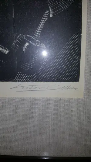 Victor Delhez - f & L - zelfportret met portret echtgenote beide in profiel kopen? Bied vanaf 250!