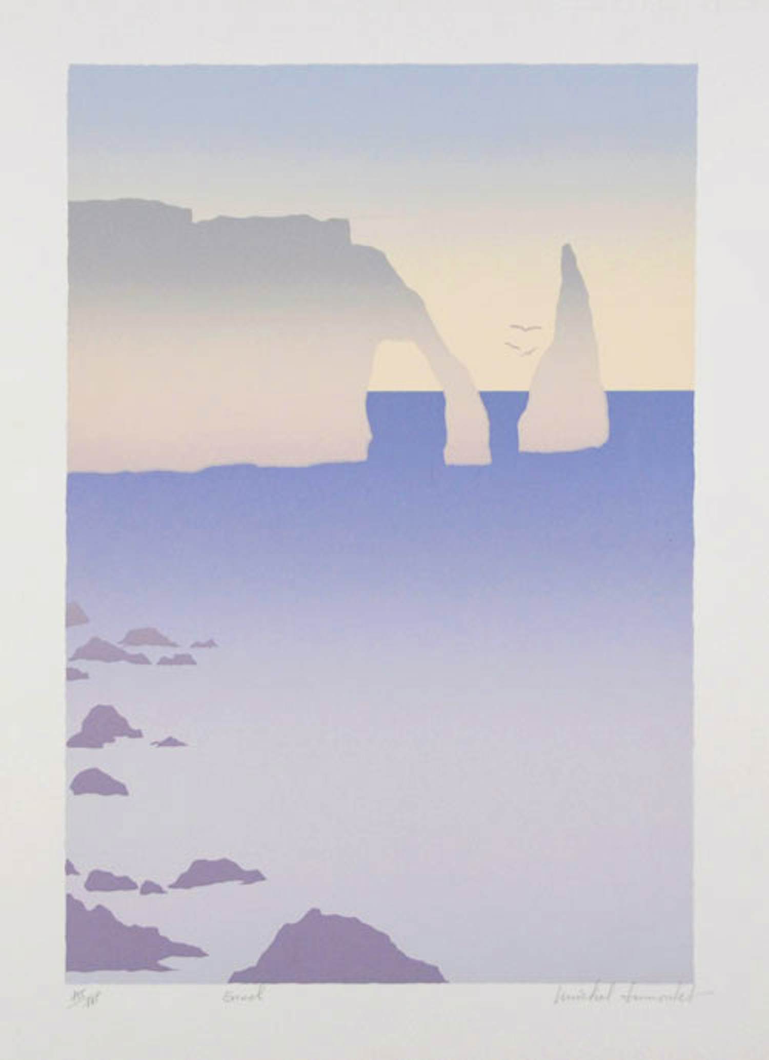 Michel DUMONTET - Handgesigneerde lithografie: Enool kopen? Bied vanaf 19!