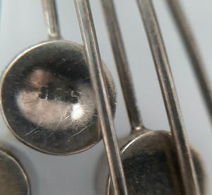 Curiosa - Zilveren hanger en oorbellen met parelmoer kopen? Bied vanaf 1!