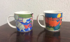 Corneille - Twee glazen en twee bekers kopen? Bied vanaf 15!