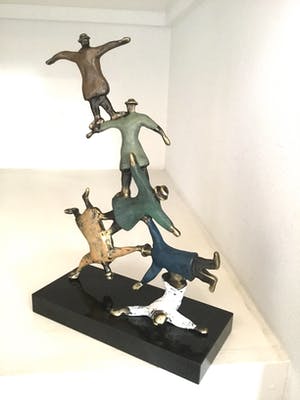 Hans Kuyper - Sculptuur “ The Sky is the Limit “ kopen? Bied vanaf 215!