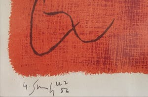 Gustave Singier - Gravure | Ingelijst kopen? Bied vanaf 95!