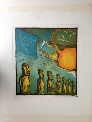 Hans Heijman - De Verwondering 2 - Zeefdruk kopen? Bied vanaf 55!