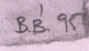 Niet of onleesbaar gesigneerd - Houtskool op papier, Zonder titel - Ingelijst kopen? Bied vanaf 1!