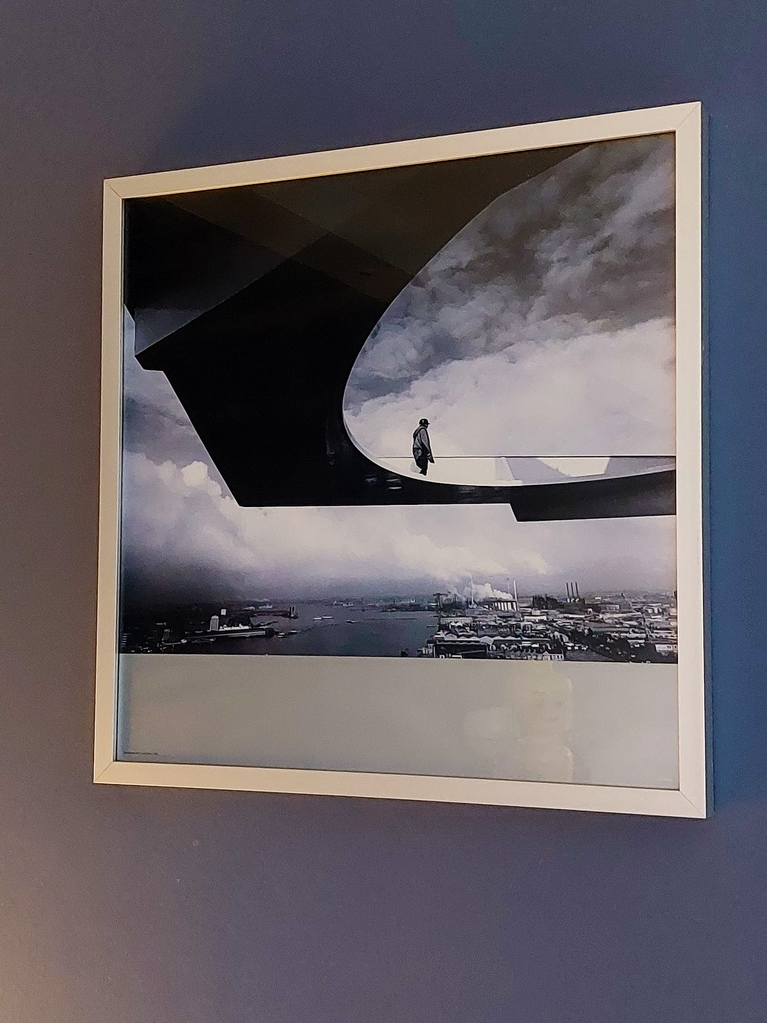 Jan Versnel - Shell, Amsterdam 1968 - ingelijst in aluminium Barth-lijst kopen? Bied vanaf 50!