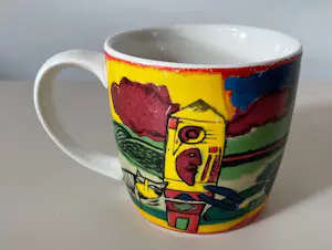 Corneille - Mok + drie onderzetters kopen? Bied vanaf 1!