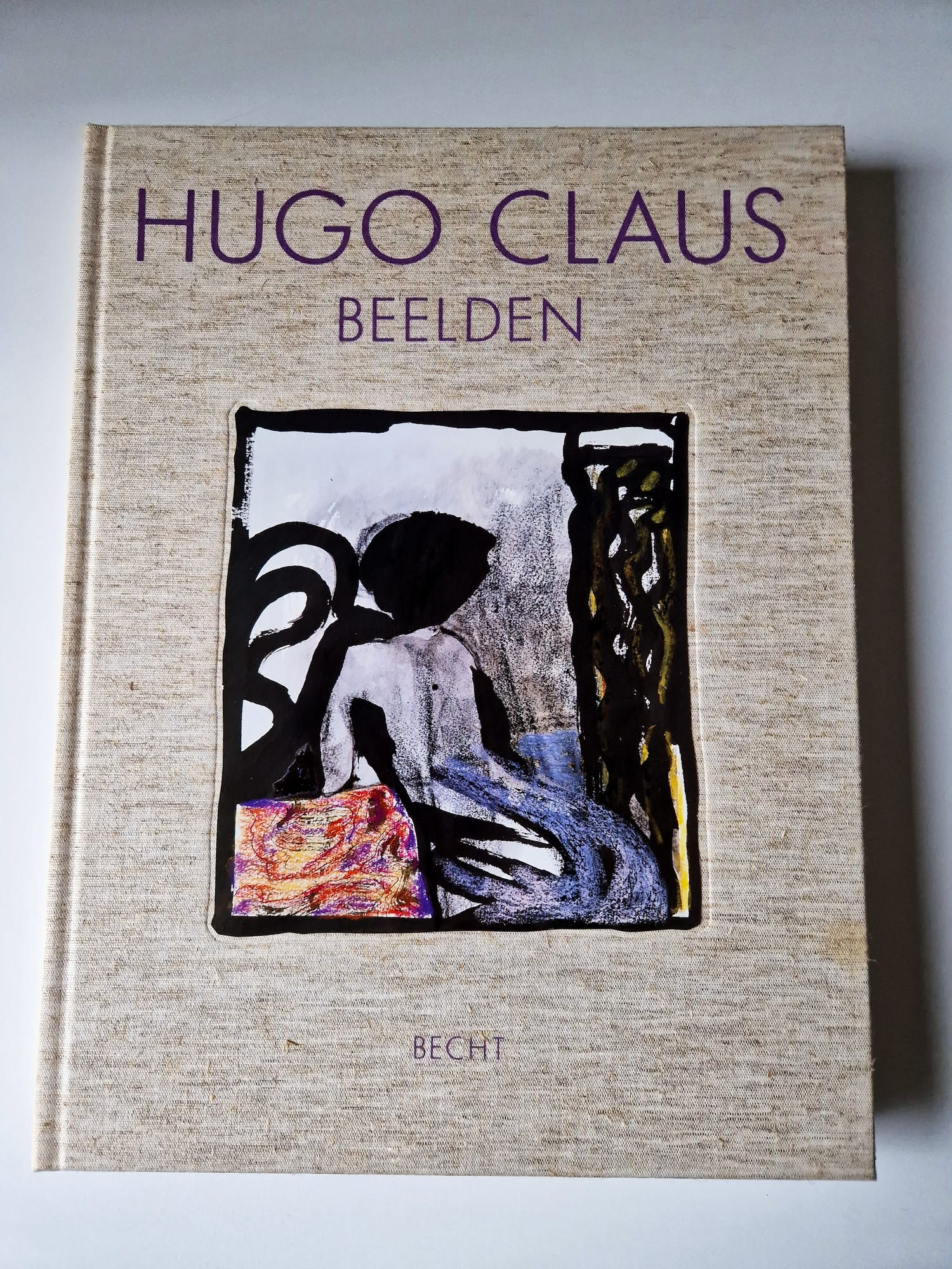 Hugo Claus - Groot in 1988 uitgegeven standaardwerk "Beelden" incl. stofhoes verkocht voor € 1!