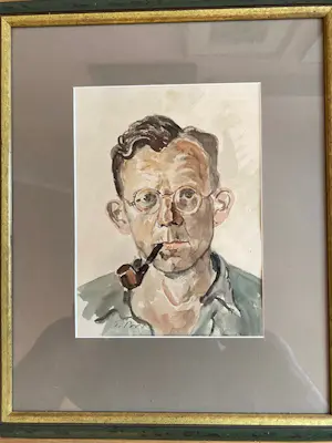 Emil Brose - zelfportret Emil Brose 1901-1962 Oldenburger Free Group kopen? Bied vanaf 200!