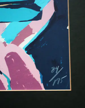 Karel Appel - Ingelijste zeefdruk: titel onbekend (nette lijst) kopen? Bied vanaf 599!