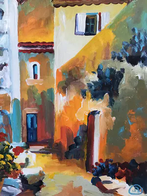 Niet of onleesbaar gesigneerd - Doodlopend straatje kopen? Bied vanaf 1!