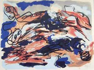 Karel Appel - Paturages - gesigneerde lithografie - oplage 125 ex. - 1961 verkocht voor € 350!