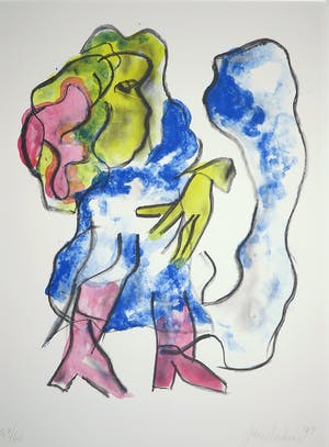 Jan Sierhuis - Litho, Flamenco kopen? Bied vanaf 1!