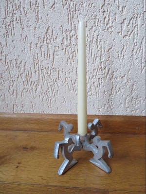 Niet of onleesbaar gesigneerd - Osvaldo Cavandoli - La Linea kandelaar/beeldjes kopen? Bied vanaf 1!