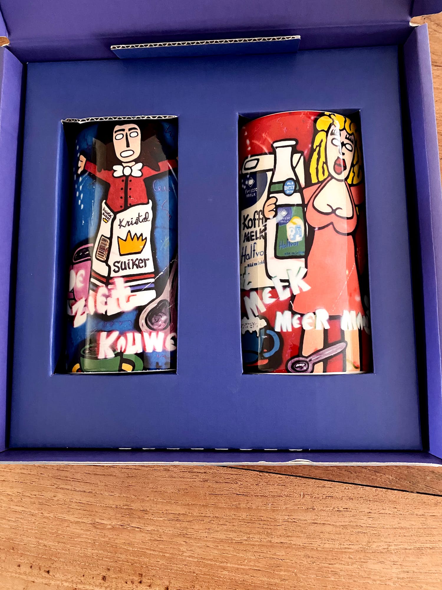 Johan Huijzer - Suiker en melkhouder schoonhoven keramiek van Johan Huijzer kopen? Bied vanaf 1!