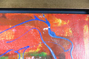 Ad Arma - Handbewerkte zeefdruk op board, Uit de serie 'India' kopen? Bied vanaf 70!