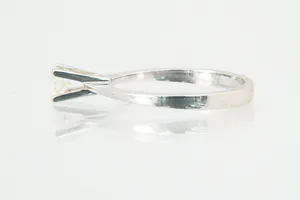 Elegante 18 karaats witgouden & diamanten dames Solitair ring - 0.30ct N-vs kopen? Bied vanaf 230!