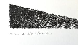 Antoon de Clerck - Stoel + Zittend figuur kopen? Bied vanaf 35!