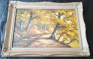 Peter Job - Boslandschap bij Plasmolen/ Molenhoek verkocht voor € 50!