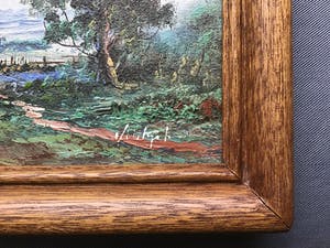 Niet of onleesbaar gesigneerd - Boerderij aan water kopen? Bied vanaf 1!