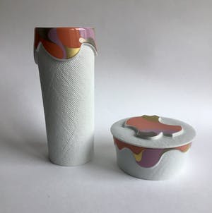 Johan van Loon - schalen, dekseldoos en vaas kopen? Bied vanaf 100!