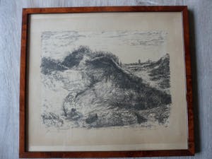 Otto Hanrath - Litho, De Nes Texel. kopen? Bied vanaf 30!