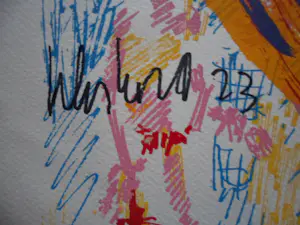 Peter Klashorst - Zeefdruk, Koe kopen? Bied vanaf 35!