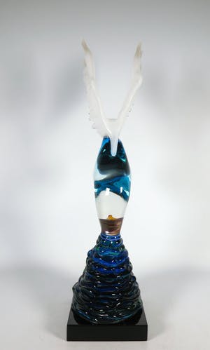 Michel van Overbeeke - Glas, Gevleugeld figuur kopen? Bied vanaf 100!