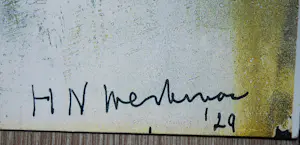 Hendrik Werkman - Metro (ingelijst) & zeer grote kalender kopen? Bied vanaf 100!