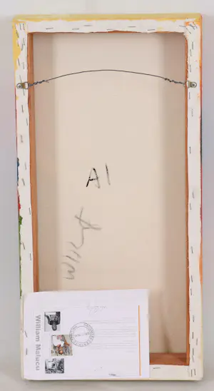 William Malucu - Abstract werk kopen? Bied vanaf 350!