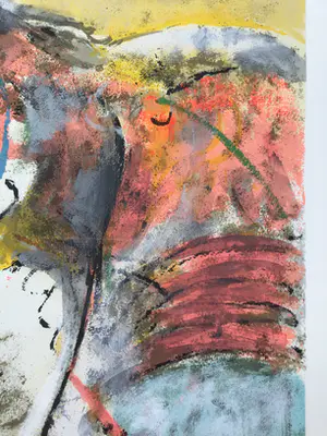 Kees van Bohemen - Zeldzame Litho, Omhelzing, gesigneerd en ingelijst kopen? Bied vanaf 75!