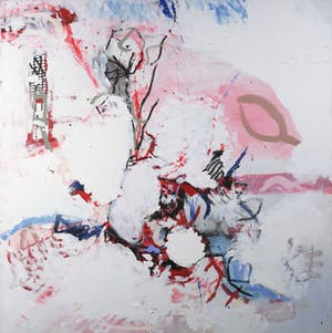 Rachid Ben Ali - Acryl op doek, Zonder titel (Groot) kopen? Bied vanaf 300!