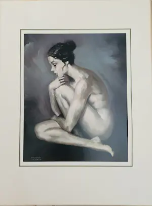 Marcello Cassinari Vettor - “Nudo, Milano - Collezione privata”. kopen? Bied vanaf 35!