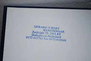 Gerard 't Hart - 2 hardcovers kopen? Bied vanaf 50!