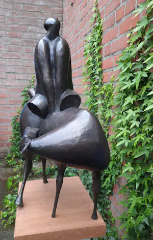 Peter Harskamp - Ruiter te paard. kopen? Bied vanaf 2350!