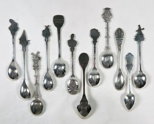 Curiosa - Lot van twaalf Nederlandse lepeltjes kopen? Bied vanaf 1!