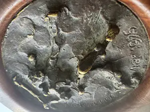 Jits Bakker - Dansende Nar 1975 penning in deurknop kopen? Bied vanaf 80!