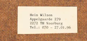 Hein Wilzen - Zonder titel kopen? Bied vanaf 50!