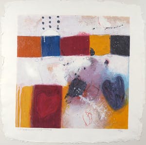 Alexander Vogels - Zeefdruk, Zonder titel - Ingelijst kopen? Bied vanaf 1!