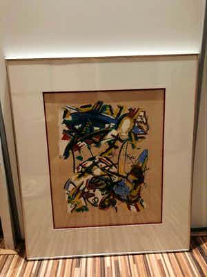 Wil Wiegant - 2x Gouache-Litho verkocht voor € 95!