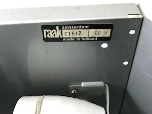 RAAK Lampen - Willem van Oyen - C1517 - Breukreliëf wandlamp kopen? Bied vanaf 395!