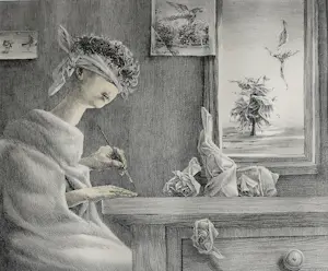 Peter Vos - Natuur en Kunst - ingelijste gesigneerde litho kopen? Bied vanaf 199!