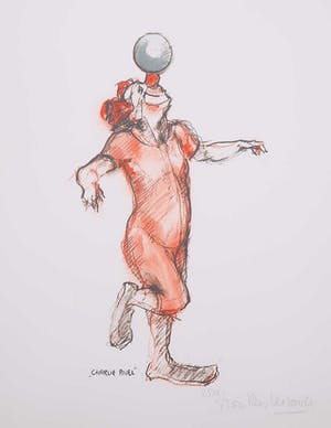 Kees Verkade - Litho, Charlie Rivel kopen? Bied vanaf 1!