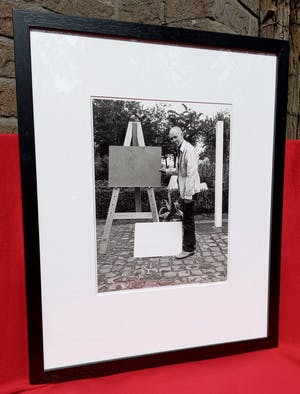 Ronny Heirman - Roger Raveel, foto (netjes ingelijst) kopen? Bied vanaf 175!