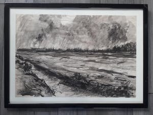 Jelle Hoogstra - Zwaar weer boven de polder. kopen? Bied vanaf 75!