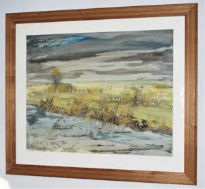 Simon Sint - Landelijke scene - groot schilderij kopen? Bied vanaf 40!