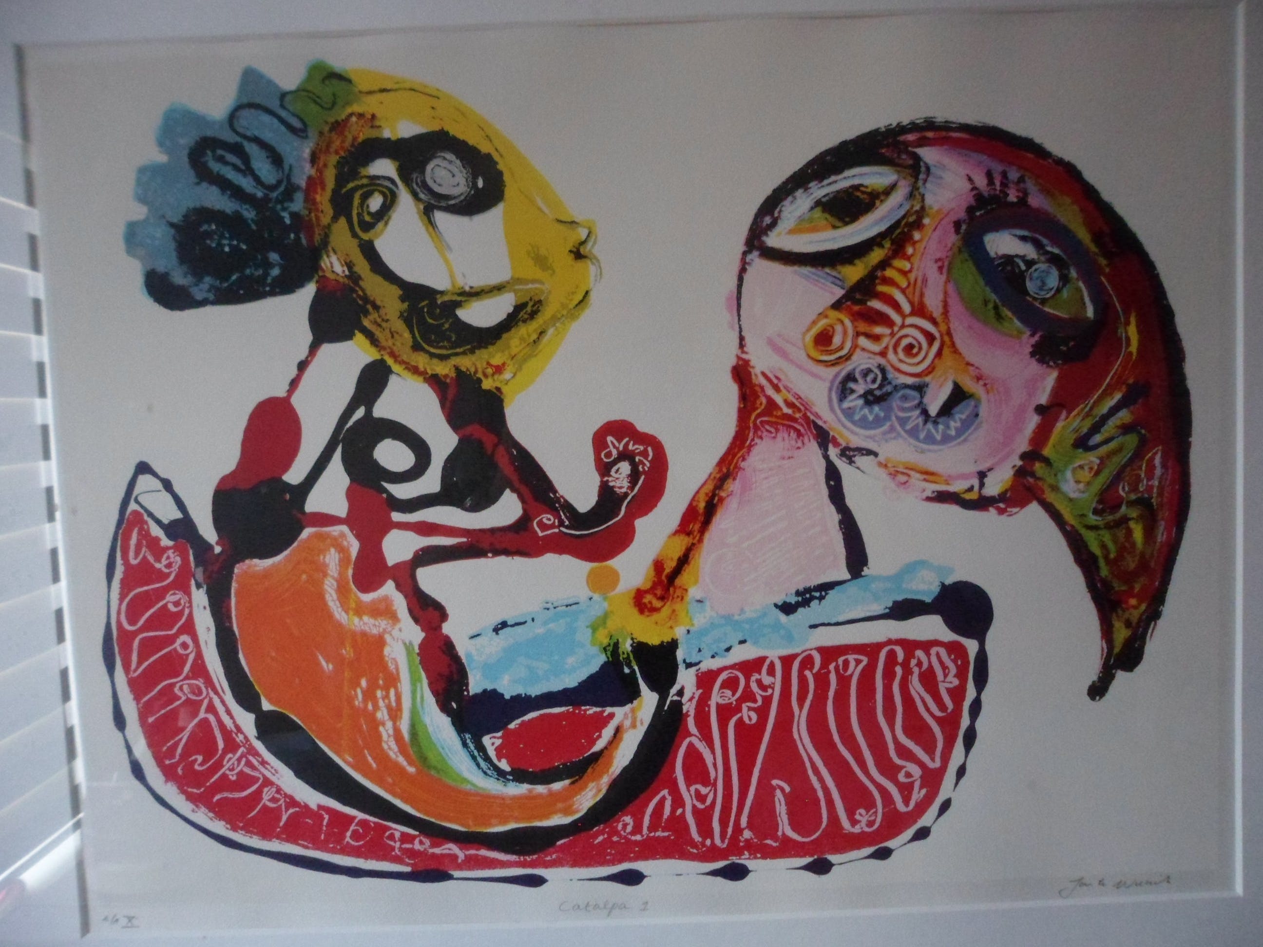 Jan te Wierik - 2 zeefdrukken,"Catalpa 1 en Catalpa 2. kopen? Bied vanaf 280!