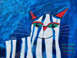 Franz Lauter - De gestreepte kater kopen? Bied vanaf 20!