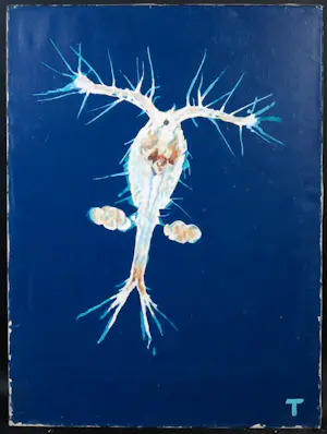 Arjen Toet - Acryl op doek, Deus et machina kopen? Bied vanaf 1!